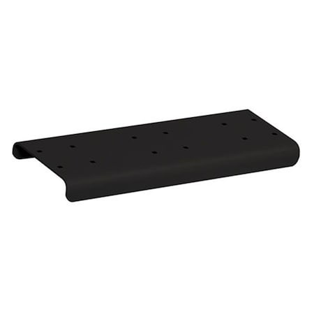 Salsbury Industries Salsbury Industries 4882BLK Spreader 2 Wide for Rural Mailboxes and Townhouse Mailboxes - Black 4882BLK